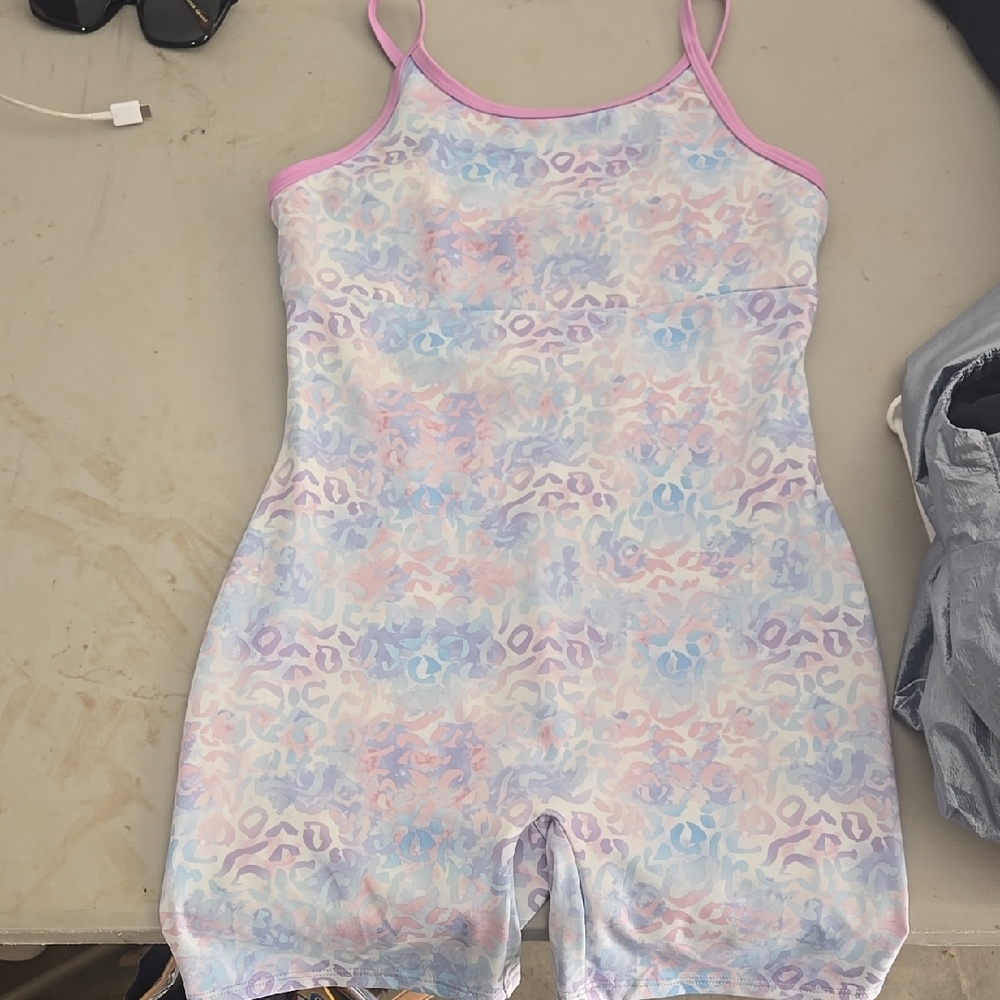 Pastel Animal Print Romper